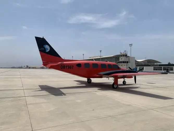 Sensor LiDAR Aerotransportado