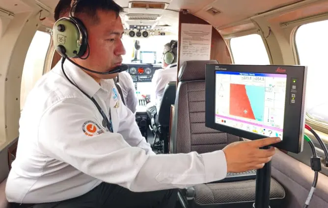 Sensor LiDAR Aerotransportado